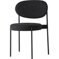 Thumbnail photo of Series 430 Chair, Black Frame, Upholstered, Hallingdal, Col. 180 - Matstolar - Verner Panton - Beige - Metall/textilmaterial