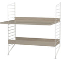 Thumbnail photo of String Floorboard 85, White, 2-pack - Shelving - Nils Strinning - White - Metal
