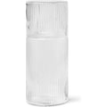 Thumbnail photo of Ripple Carafe Set - H18 X Ø7,5 Cm