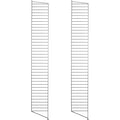 Thumbnail photo of String Floor Headboard 200, Black, 2-pack - Shelving - Nils Strinning - Black - Metal