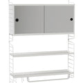 Thumbnail photo of String Wall Rack 75x20, White, 2-pack - Shelving - Nils Strinning - White - Metal