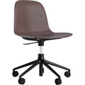 Thumbnail photo of Form Chair Swivel 5W Gas lift - Black Aluminum