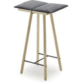 Thumbnail photo of Georg Bar Stool Untreated seat height 66 cm - benches - Christina Liljenberg Halstrøm - Leather/wood/wool