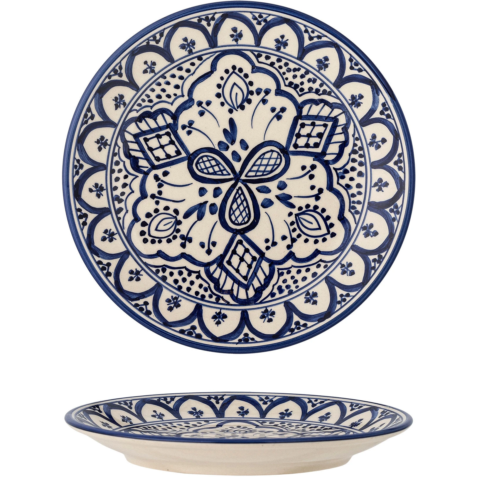 Karlie plates Ø19cm blue set of 6 pieces