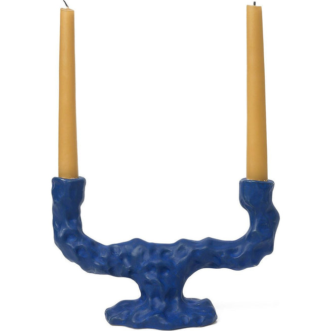 Photo of Dito Candle Holder - Lysestage - Bright Blue