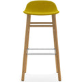 Thumbnail photo of Form Bar Stool 75 Cm Fully Upholstered Oak