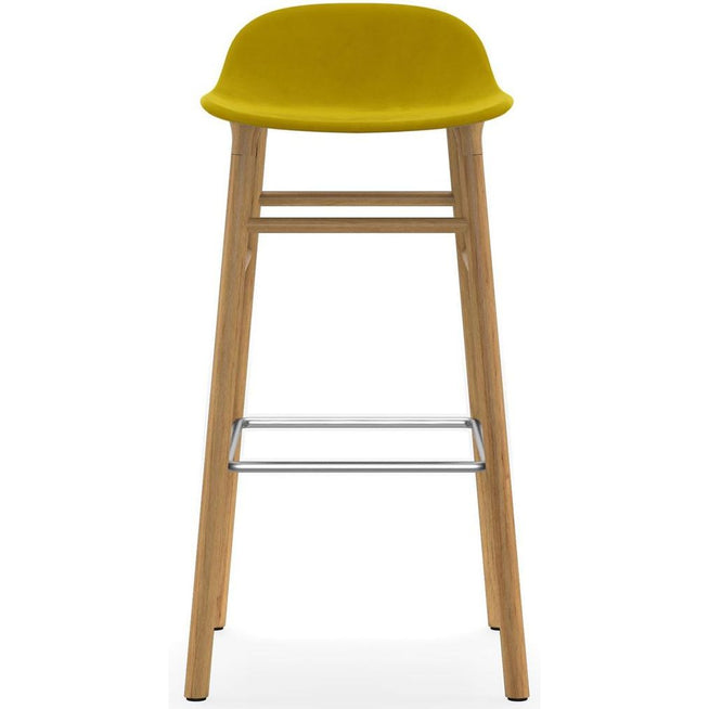 Photo of Form Bar Stool 75 Cm Fully Upholstered Oak
