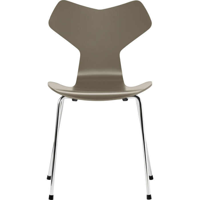 Photo of 3130 Grand Prix Chair - Lacquered - Chromed Steel Base