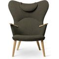 Thumbnail photo of Ch78 Mama Bear Armchair Fiord 961 Fabric-oiled Oak