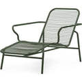 Thumbnail photo of Vig Chaise Longue - Liggestol - Dark Green - L141 X W83 X H82,5 X Sh38 Cm