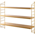 Thumbnail photo of String Pocket, Ash/white - Wall shelves - Nils Strinning - Wood-coloured, white - Metal/wood