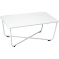 Croisette Low Table 97 X 57 Cm, Cotton White - Småbord & Sidobord Utomhus - Pascal Mourgue - Vit - Metall
