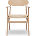 Thumbnail photo of Carl Hansen - Ch26, White Oiled Oak, Natural Braided Paper String - Dining Chairs - Hans J. Wegner - Wood