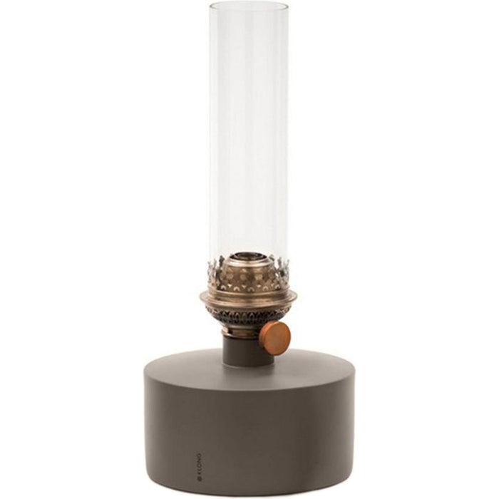 Patina Large Grey / Clear Glass - Candlesticks & Candle Holders - Broberg & Ridderstråle - Grey