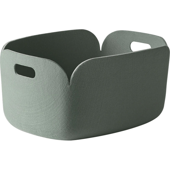 Photo of Restore Basket, Dusty Green - Small Storage - Mika Tolvanen - Green