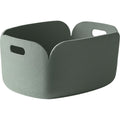 Thumbnail photo of Restore Basket, Dusty Green - Small Storage - Mika Tolvanen - Green