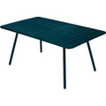 Thumbnail photo of Luxembourg Table 165 x 100 cm, Acapulco Blue - Outdoor dining table - Frédéric Sofia - Blue - Metal