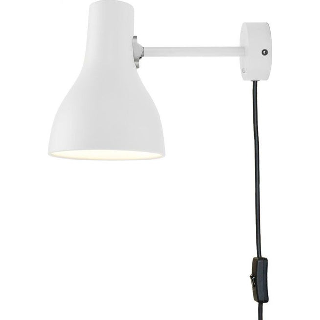 Photo of Type 75 Wall Lamp Jet Black - Bedside Lamps - Sir Kenneth Grange - Black