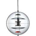 Thumbnail photo of Vp Globe Coloured Glass Pendant   - Pendellampor - Verner Panton - Silver