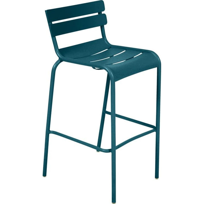 Photo of Luxembourg Bar Chair Acapulco Blue 21 - Barstoler & Borpallar - Frédéric Sofia - BLS - Metal