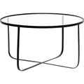 Thumbnail photo of Harper Black Glass Coffee Table