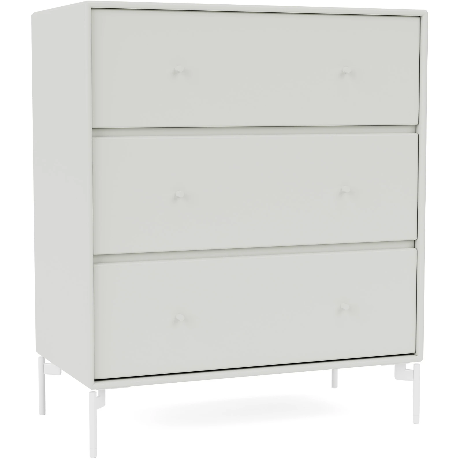 Carry Dresser - Nordic / Snow Legs - Dressers - Peter J. Lassen - Grey - Wood