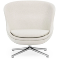 Thumbnail photo of Hyg Lounge Chair By Simon Legald / Low - Lænestol - Main Line Flax / Aluminium Drejestel - H: 84,5 X L: 83 X D: 80 X Sh: 40 Cm - 18,8 Kg