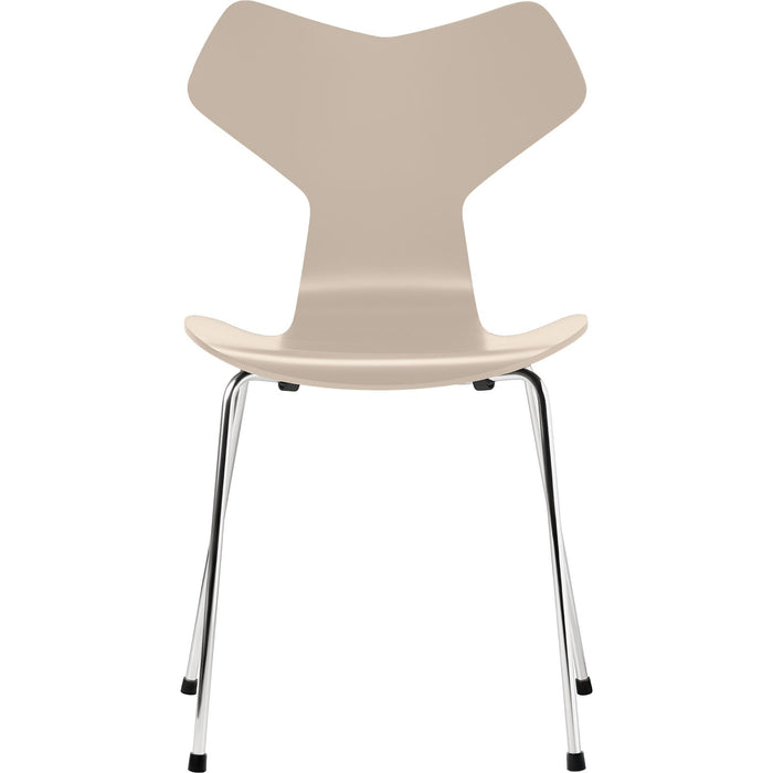 Photo of 3130 Grand Prix Chair - Lacquered - Chromed Steel Base