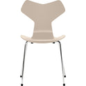 3130 Grand Prix Chair - Lacquered - Chromed Steel Base
