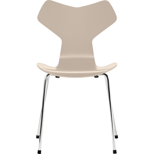 Photo of 3130 Grand Prix Chair - Lacquered - Chromed Steel Base