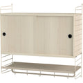Thumbnail photo of String Wall Rack 75x30, Beige, 2-pack - Shelving - Nils Strinning - Beige - Metal