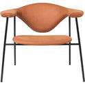 Masculo Lounge Chair, 4-legged Metal Version
