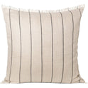 Calm Cushion - Camel/black