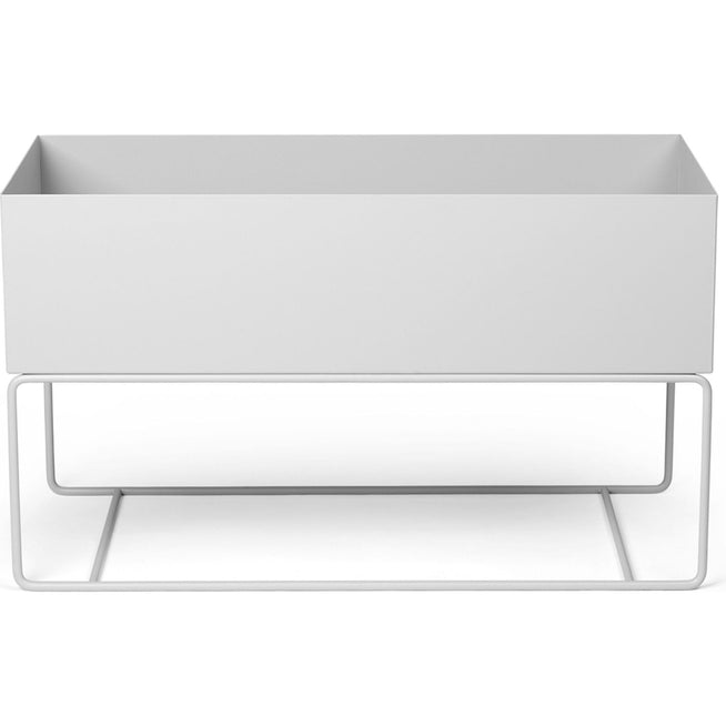 Photo of Plant Box - Large - Flower Box - Light Grey - W77 x H45 x D34 cm