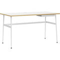 Thumbnail photo of Journal Desk White Laminate - White Steel Legs And Drawer