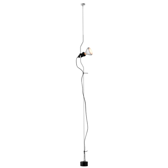 Photo of Parentesi Pendant White With Dimmer