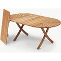 Thumbnail photo of Selandia - Outdoor dining table - Brown - Wood
