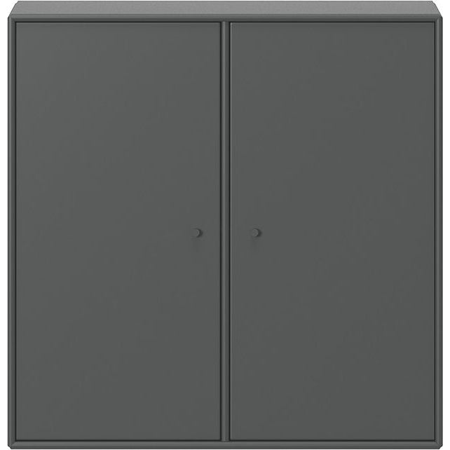 Photo of Cover Cabinet, Suspension Rail - Anthracite - Storage Cabinet - Peter J. Lassen - Black - Mdf