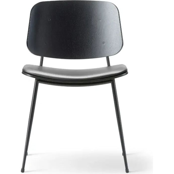 Photo of Søborg 3061 Metal Base Chair - Upholstered Seat