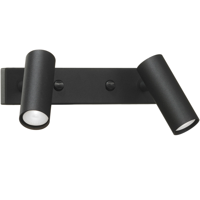 Photo of Puck Wall Lamp, black, cable, wr: 24 cm - Bedside lamps - Åke Hultgren - Black