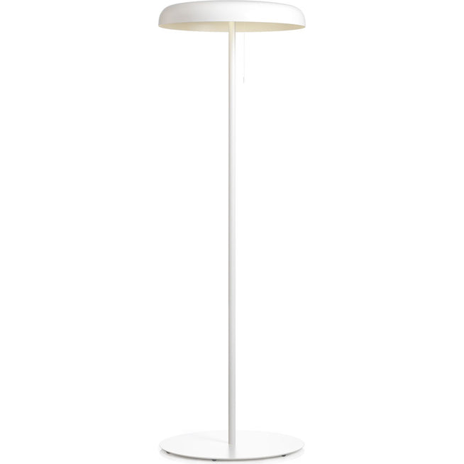 Photo of Mushroom Floor Lamp, White - Shade Lamps - Matti Klenell - White
