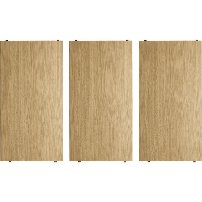 Photo of String Shelves 58x30, Oak, 3-pack - Shelving - Nils Strinning - Wood-coloured - Wood