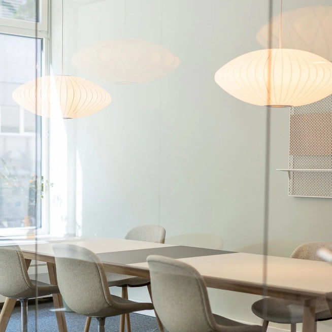 Photo of Nelson Saucer Bubble Pendant Lamp