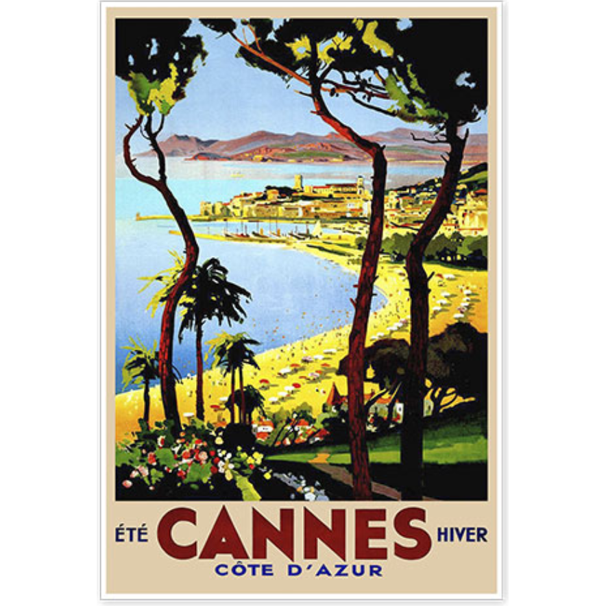 Cannes Cote d'Azur Poster