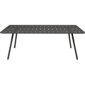 Thumbnail photo of Luxembourg Table 207 X 100, Liquorice - Matbord Utomhus - Frédéric Sofia - Svart - Metall