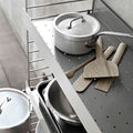 Thumbnail photo of String Metal Shelf - High Edge 78x30 - Black