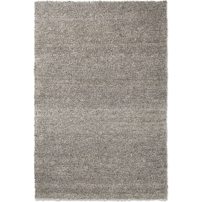 Photo of Slub Bouclé Rug - Gulvtæppe - Charcoal - W140 X H200 X D3 Cm