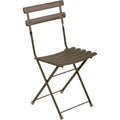 Thumbnail photo of Arc En Ciel Folding Chair, Indian Brown - Garden Chairs - Brown