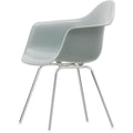 Eames Plastic Armchair Dax - 24 Light Grey - Chrome Base - Matstolar - Charles & Ray Eames - Grå - Metall/plast