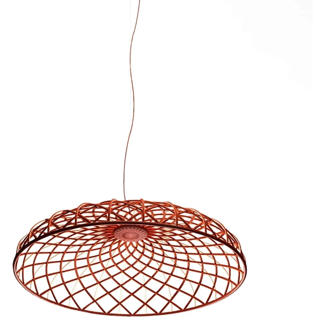 Photo of Skynest Pendant Brick Red - Flos